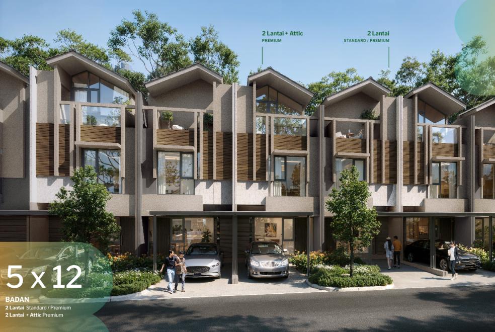Briza lakes summarecon tangerang type 5x12